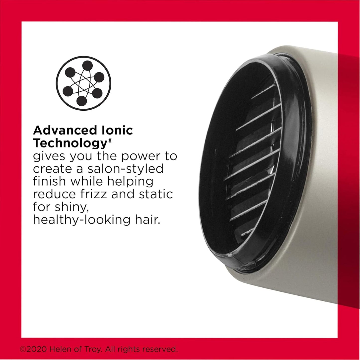 REVLON Turbo Hair Dryer with Advanced Ionic Technology, Ceramic Coating | Turbo Heat and Cold Shot Features, 1875 Watts for Fast Drying and Shine (Silver) Visit the REVLON Store